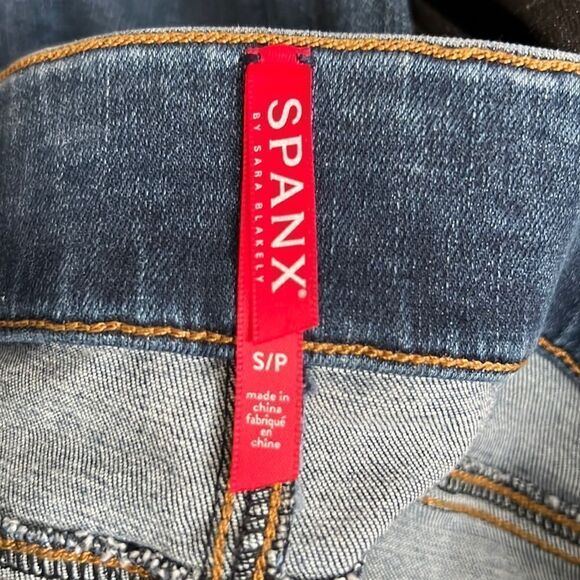 Spanx Distressed Denim Legging Jegging - Picture 11 of 11